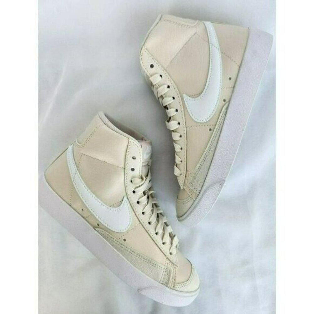 * 10 WOMEN'S NIKE BLAZER OREWOOD WHITE DQ4124-106 SNEAKERS SPORTSWEAR